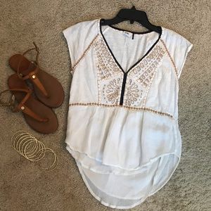 Anthropologie Flowy Top